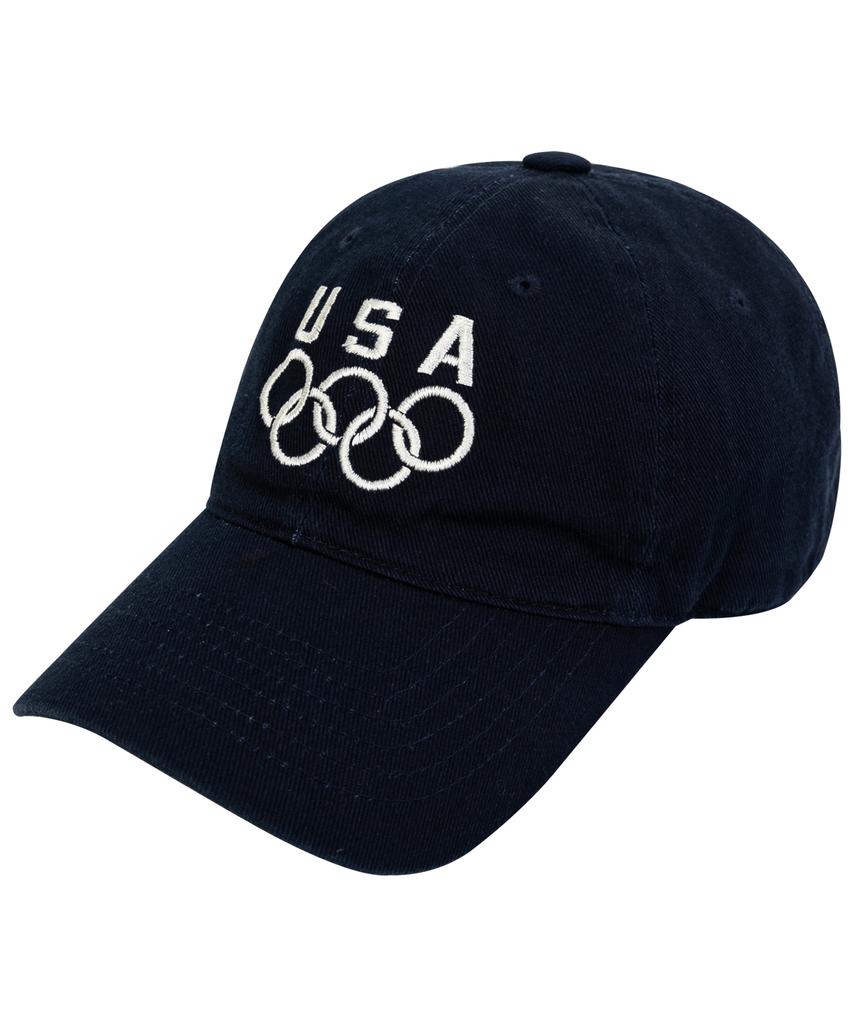 NAVYTEAM Ntv Bc-Olympic Flag Usa Cap-Navy