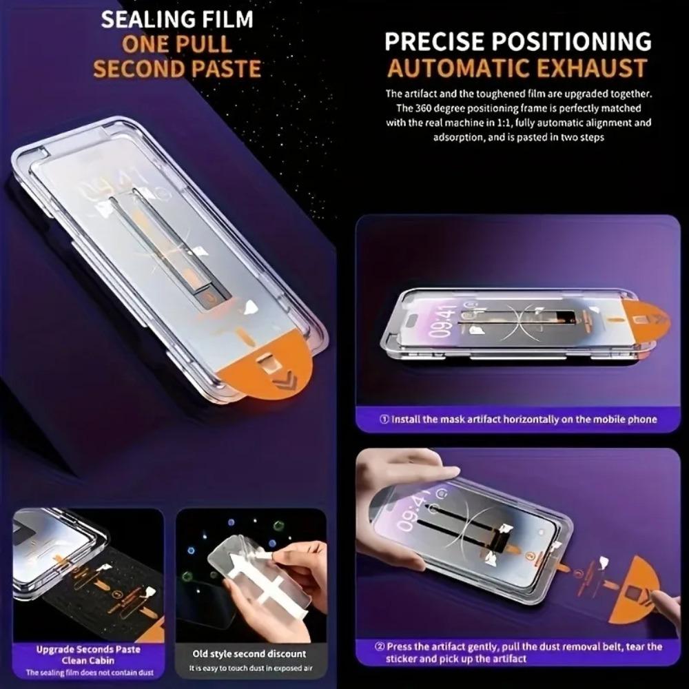 4Pcs Full Cover Privacy Screen Protector for iPhone 17 Pro Max 16e 16 15 14 13 12 11 Pro Max Air XR XS Max Glass2