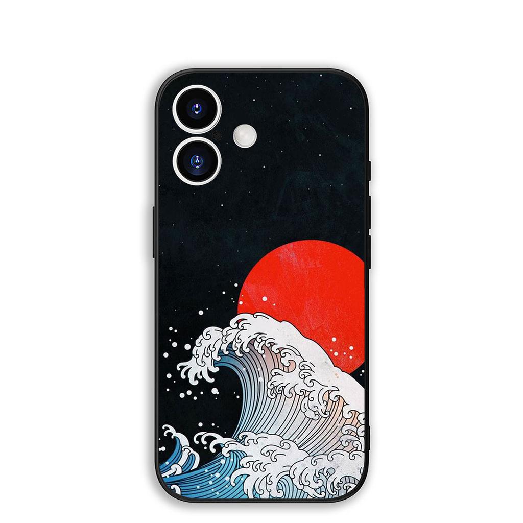 Cover for Motorola Moto Edge 50 30 One Fusion 40 Neo Ultra Pro 20 Lite G50 G85 G84 E15 E14 Phone Case The Great Wave of Kanagawa