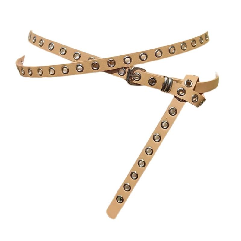 Modifiable Double Cycle Faux leather belt Bind Plan For Men And Women