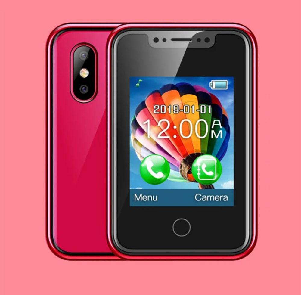 8XR Super Small Phone 2G GSM 1.77inch Touchscreen Wireless Dialer 350mAh CellPhone SMS Multimedia Feature Phone