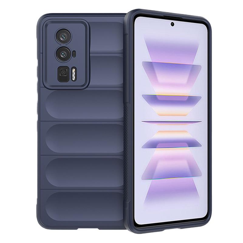 For Xiaomi Poco F5 Pro 5G Back Cover Case Soft Silicone Anti-fall Shockproof Phone Funda Coque Cases