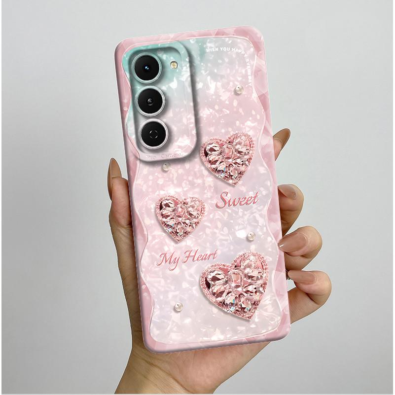 Casing For Tecno Spark 40 Pro 40Pro+ Plus 4G Aesthetic Flowers Phone Case Slim Liquid Silicone Anti Drop Protection Soft Cover
