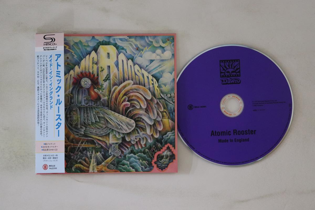

CD ATOMIC ROOSTER - Made In England BELLE162591PROM DAWN 2016 Japan Obi Rock Used