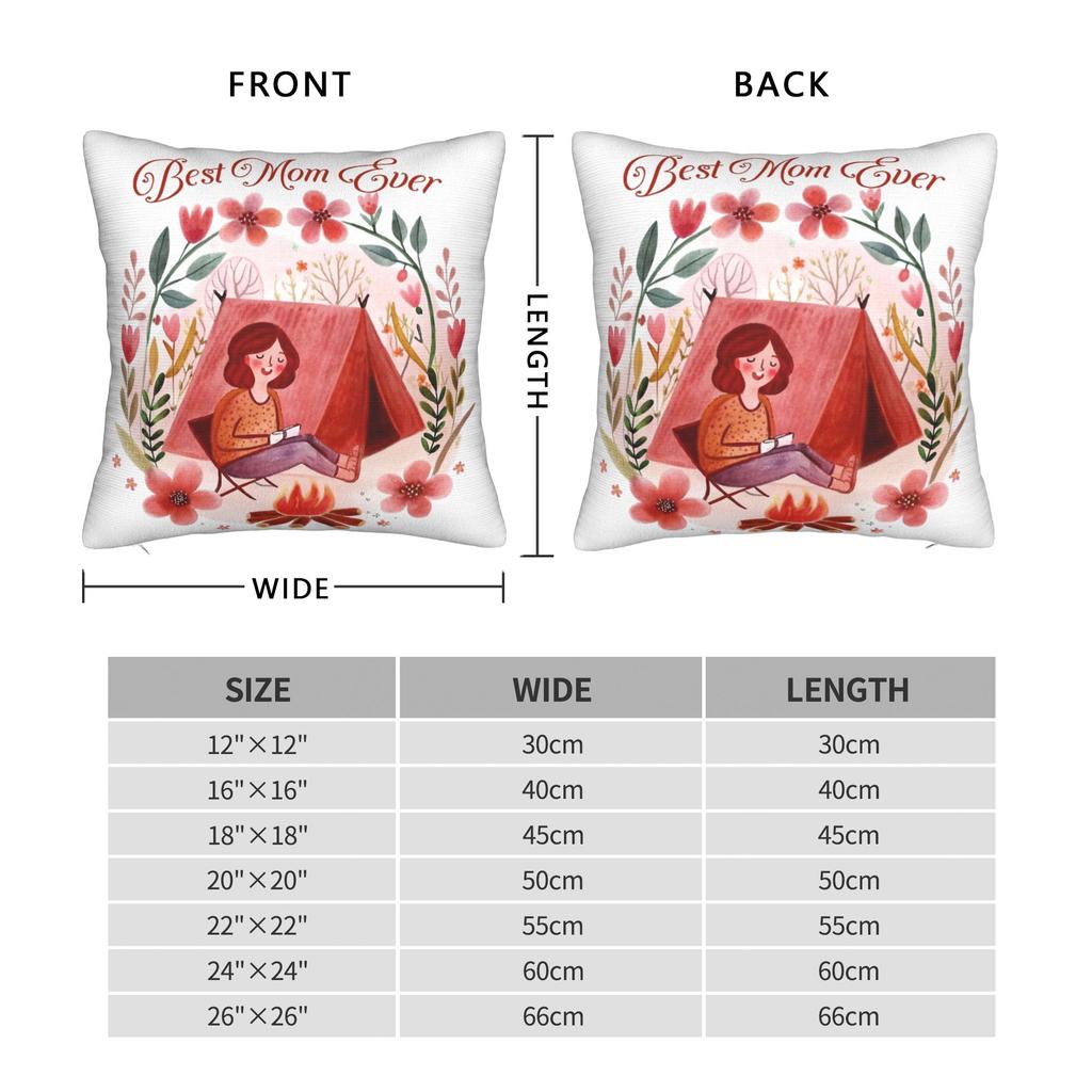 Happy Mother'S Day Pillow Cover Merch Printed Cushion Cover Decorations Pillow Case Cover Home Multi Size