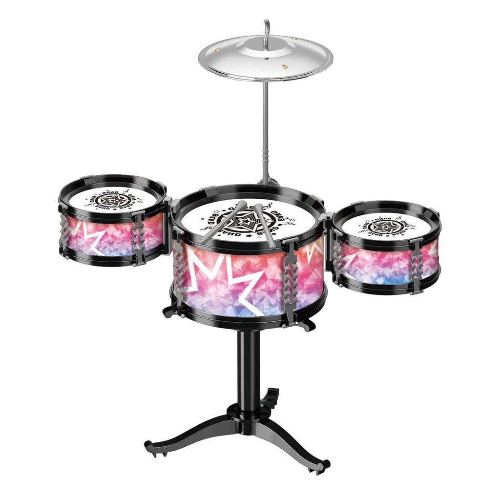 Kids Children Drum Set Music Toy Kids Jazz Drum Kits Music Enlightenment for Ages 2 3 5 6 Years Old Parties Stage Performance