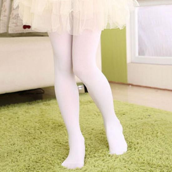 Kids Girls Candy Color Tights Pantyhose Ballet Dance Leggings Hosiery Stockings