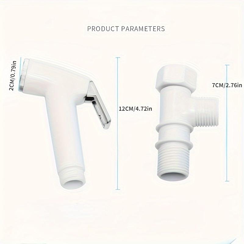 1set Multifunction Toilet Bidet Tap Shower Sprayer Bathroom Shower Hose Toilet Seat Bidet Spray Bidet Nozzle Accessories