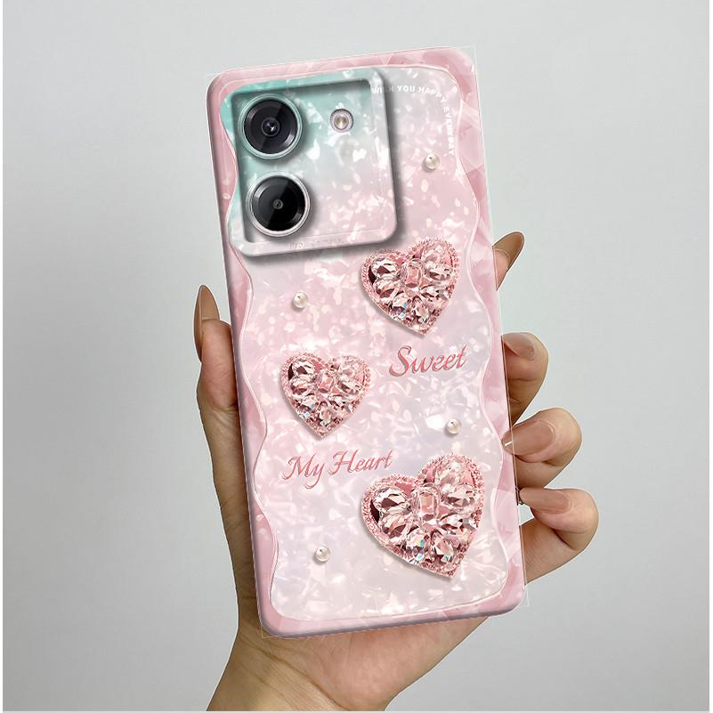 Voor Xiaomi Poco M7 Pro 5G Hoesje Esthetische Vlinder Bloemen Siliconen Zacht Schokbestendig Coque Cover Voor XiaomiPocoM7Pro Fundas Bumper