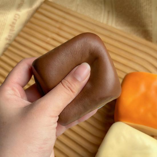 Hawaiian Bread Squeeze Toy Slow Rising Stress Relief Flavored Bread Pinch