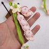 Ornaments Cloth Pea Accessories Sweet Bag Hanging Handcrafted Flower Pea Pendant  Decoration