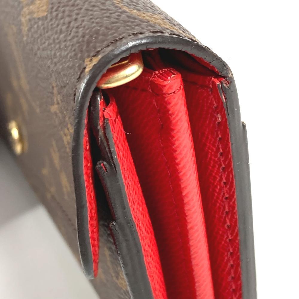 Louis Vuitton M62236 Monogram Portefeuille Sarah Bifold Flap Long Wallet