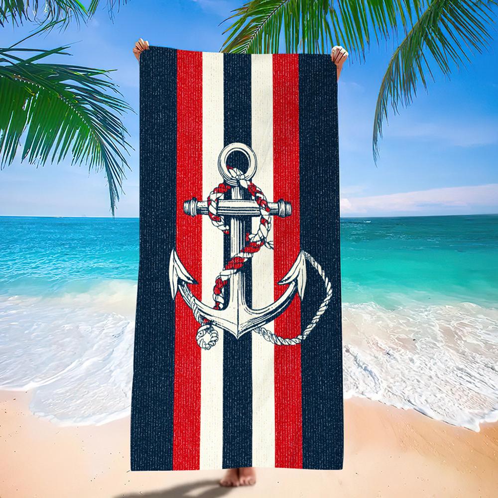 1pc Assorted Summer Themed 2D Flat Beach Towels Perfect choice for beach vacation party gifts