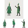 Stylish Men's Women's Christmas Tree Skirt Cosplay Outfit For Holiday Parties
