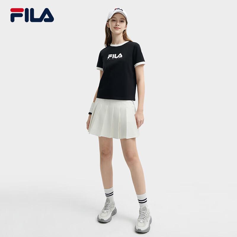 FILA Women s Casual Color-block Cotton T-shirt S