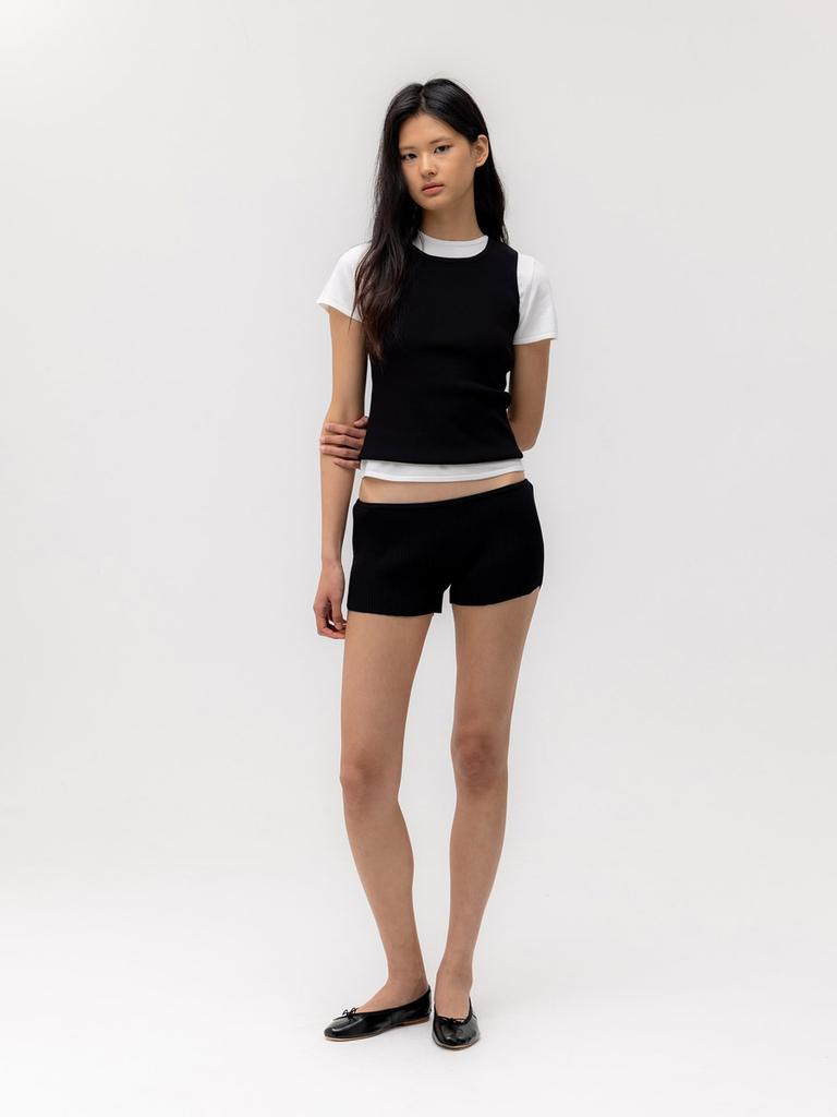 GLOWNY G Baby Knit Tee (White)