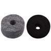 Bass Drum Silencer Cymbal Felt Pads Felt Strap Button Cymbal Hi-Hat Washer Cymbal Stand Felt Pads