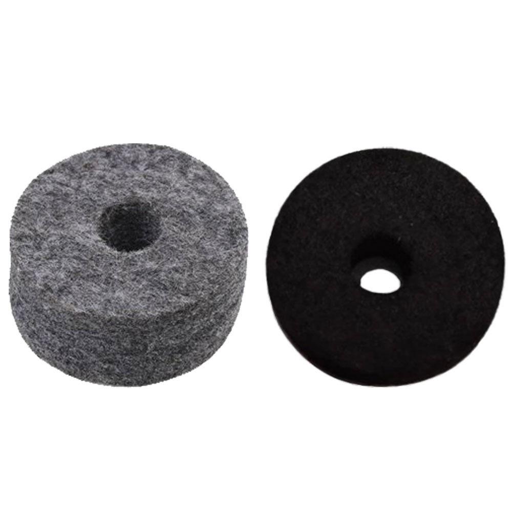 Bass Drum Silencer Cymbal Felt Pads Felt Strap Button Cymbal Hi-Hat Washer Cymbal Stand Felt Pads