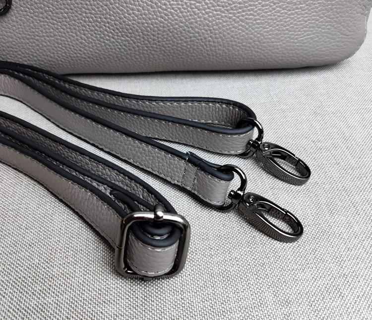 Genuine Leather Women's Two-Way Shoulder and Crossbody Bag