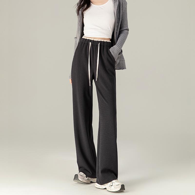 

Xinge Women s High Waist Wide Leg Tencel Sweatpants - Autumn Casual Straight Fit 30