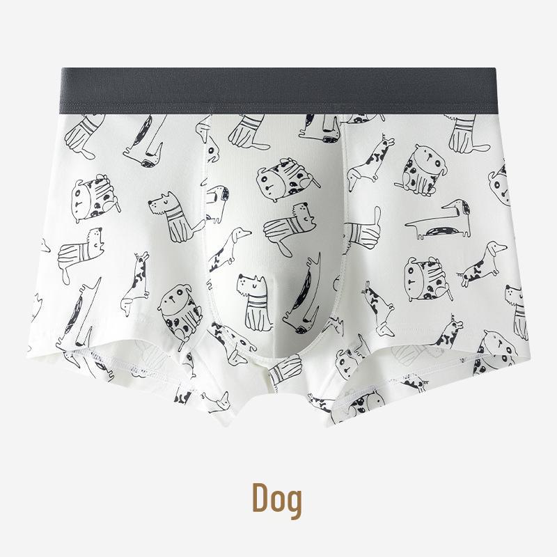 

Men s Cartoon Print Boxer Briefs - Breathable, Comfortable Pure Cotton Underwear Triple Extra Large (XXXL)