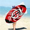 Personalized Team Spirit Emblem Beach Towel Microfiber Beach Towel Thin Absorbent for Beach Swimming Yoga Bath Sports. 0910162