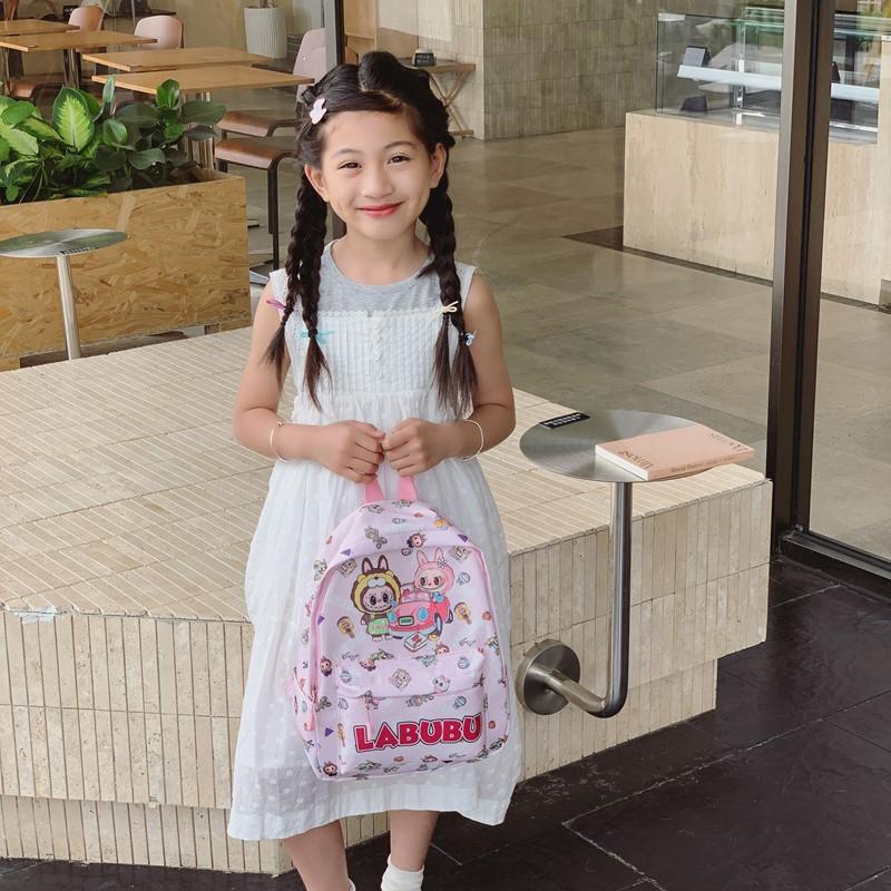 Large Capacity Primary School Schoolbag Cartoon Animation Cute Printed Boys And Girls Backpack Children'S Backpack