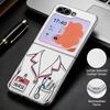 Cute Nurse Uniform Print Case For Samsung Z Flip 8 7 6 5 Luxury Plating Leather Skin Folding Phone Cover For Galaxy Z Flip8 Flip7 Flip6