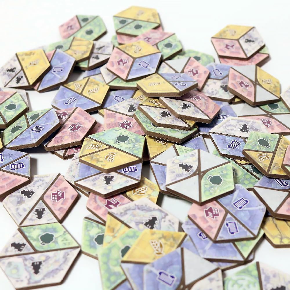 Sui Works Desolito Board Game Ages (1-4 Players, 30-60 Minutes, 14+)