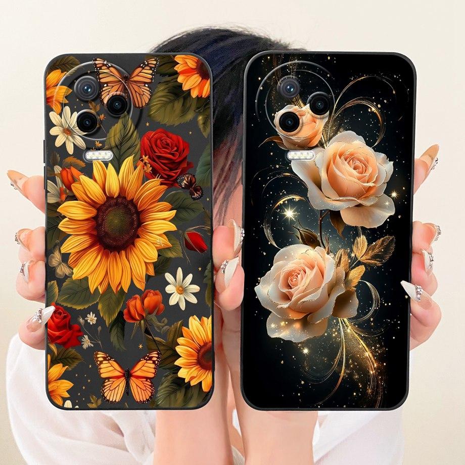 Fashion Painting Phone Case For Infinix Note 12 Pro 12 G96 12i Note12 2023 VIP Funda Soft Silicone Bow Pattern Cartoon Cat Cover