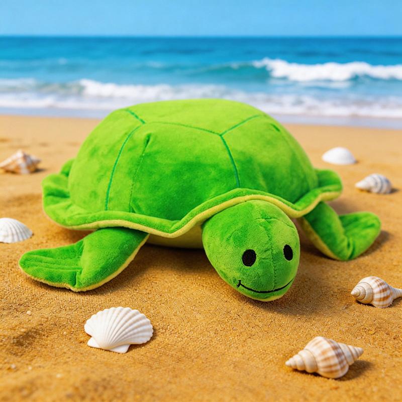 40cm Niedliches Schildkröten Plüschtier Gefülltes Weiches Tier Meeresschildkröte Kissen Kissen Heimdeko Kinder Mädchen Geburtstagsgeschenk 40cm