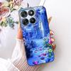 For Motorola Moto G67 Power Case Cats Pattern Back Cover Soft Silicone Black Phone Cases For Moto G57 Power XT2537- Shells