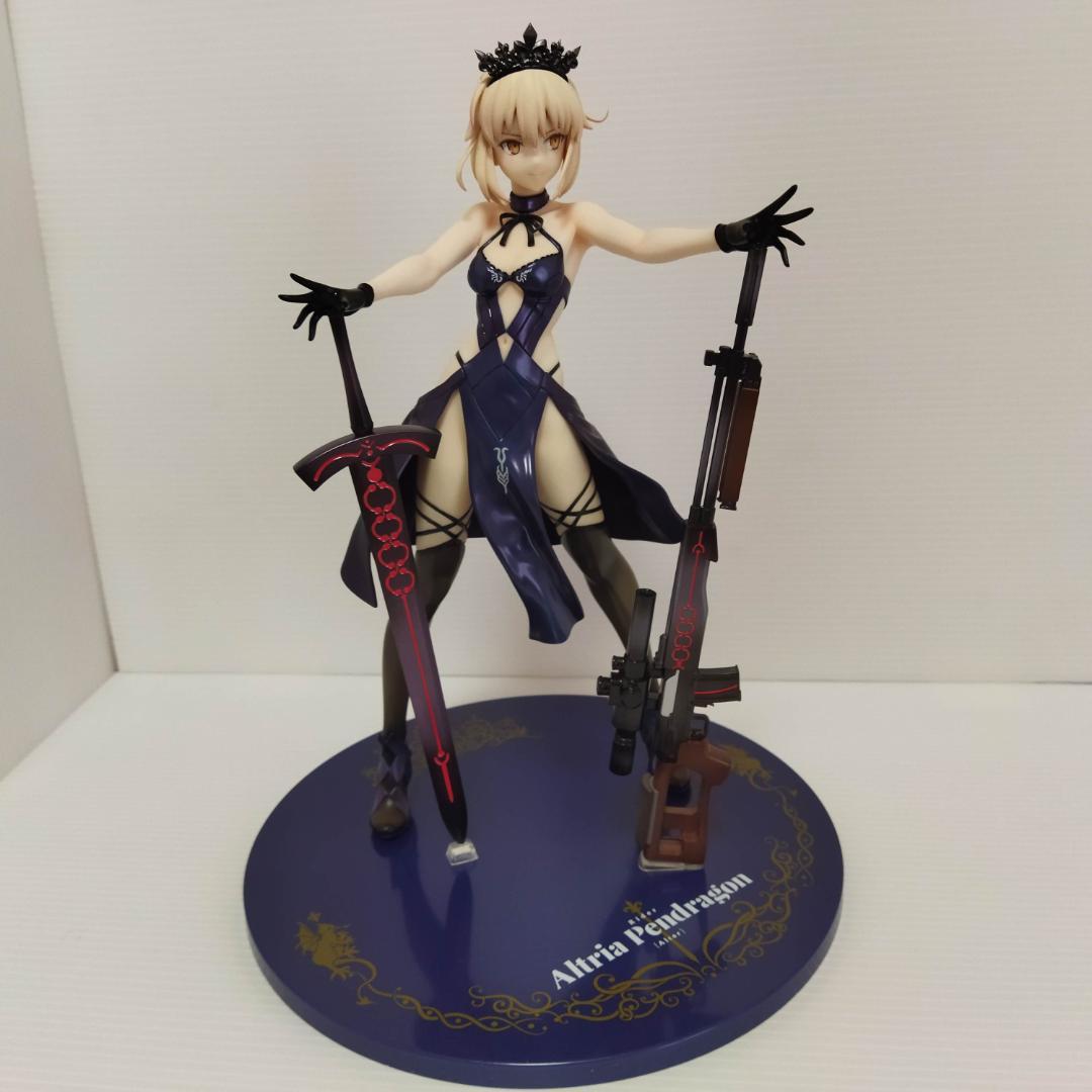 

[USED] Fate Rider/Artoria 1/7 scale figure [AMAKUNI] opened