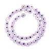 1 Strand Flat Round Glass Beads Evil Eye Lampwork Spacer Beads For Handmade Earring Bracelet Jewelry Making Supplies 4 6 8 10mm