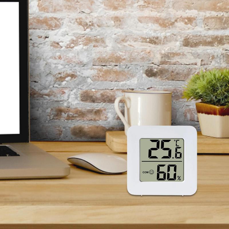 LCD Digital Thermometer Hygrometer Room Electronic Temperature Humidity Meter Sensor Gauge Humidity Gauge Air Comfort Indicator