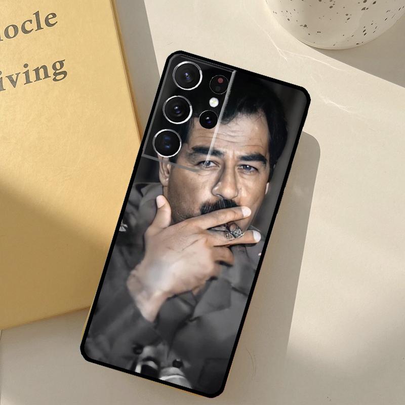 Custodia Telefono Saddam Hussein Iraq Per Samsung Galaxy S25 Ultra S20 S21 S22 S23 S24 S9 S10 Plus S25 FE Cover Guscio