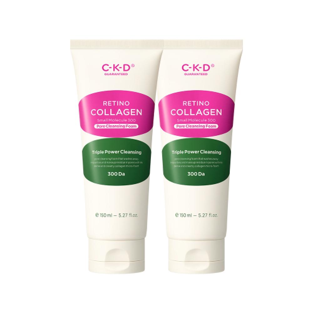 Ckd Guaranteed Retino Collagen Low Molecule 300 Pore Cleansing Foam 150ml 2 NONE
