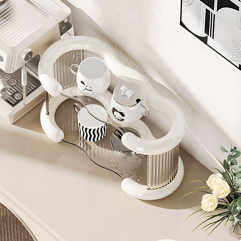 Layered Commodity Shelf Non-slip Rubber Pad Makeup Shelf Simple Shelf  Cosmetics