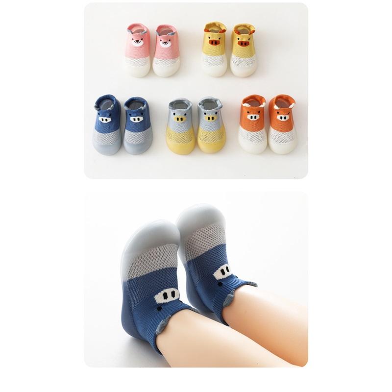 Girls And Boys Breathable Toddler Shoes For Spring And Summer, Children's Soft-bottom Anti-slip Floor Socks And Shoes