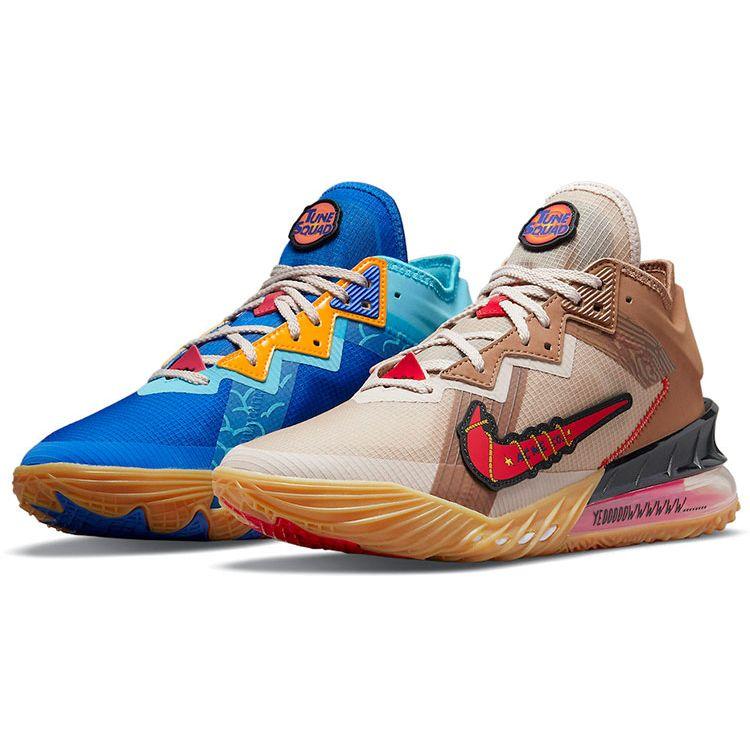 Xbox x Space Jam x LeBron 18 Low Wile E. x Nike Roadrunner Speciální krabice Pánské tenisky Vícebarevné Závodní modrá Baltská modrá DO7172-900