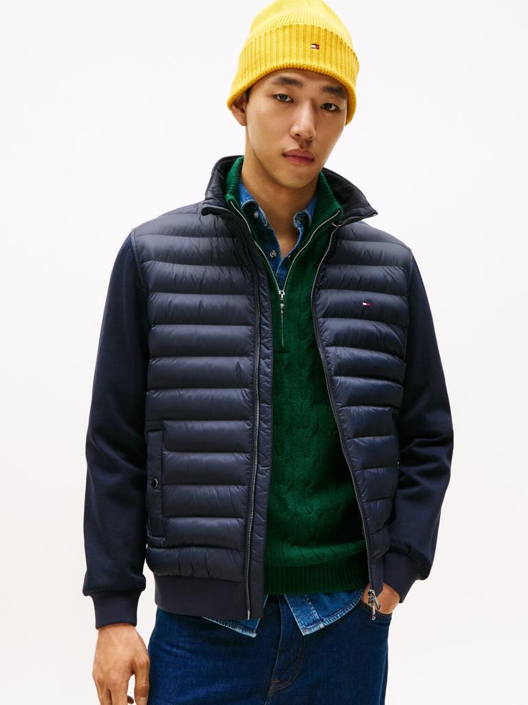 Зимняя куртка Tommy Hilfiger Quilted Zip-Thru Jumper (MW0MW41329) desert sky