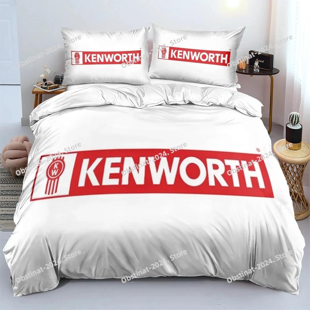 Truck Kenworth 3D Printed Duvet Cover Pillowcase Bedding Set Twin Full King For Kids Adults Bedroom