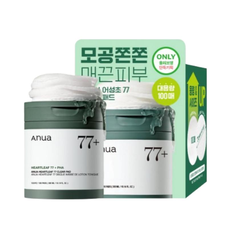 

Anua Houttuynia 77 Очищающие пэды 100 шт.