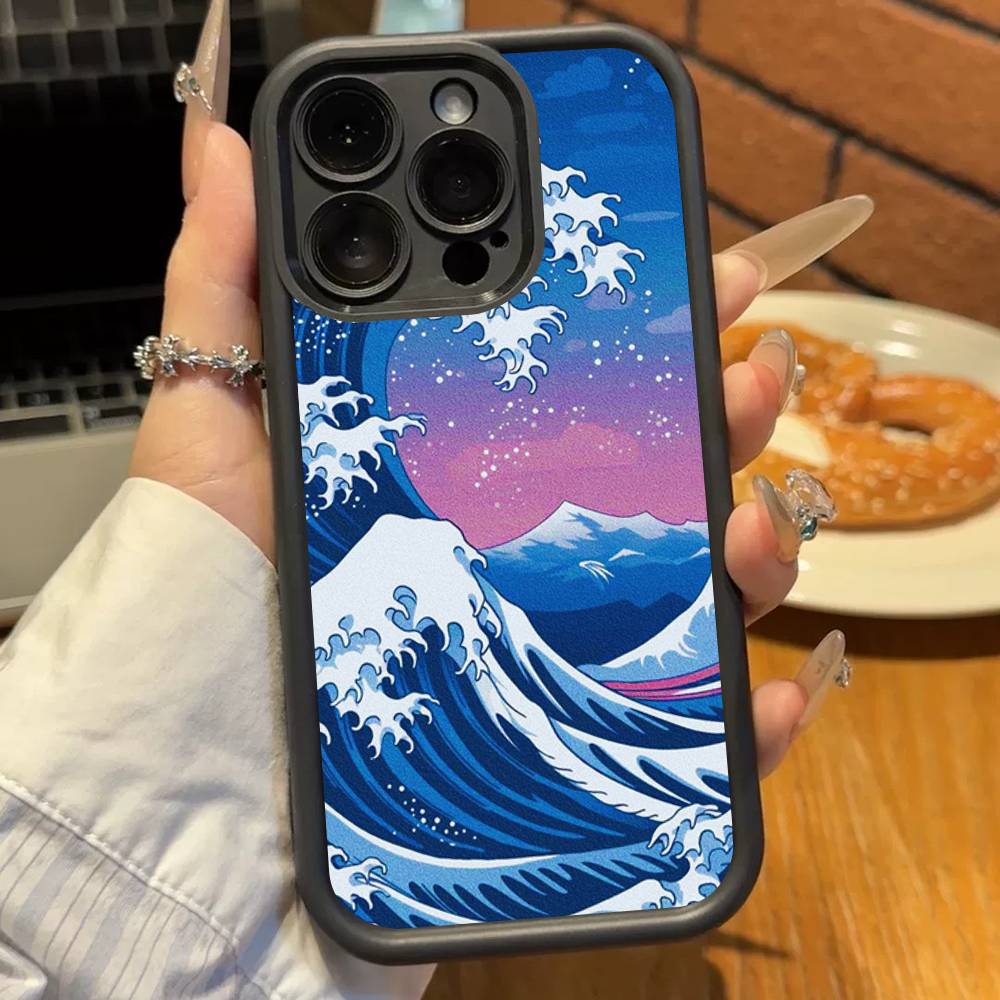 Japan Tokyo Osaka Kanagawa Phone Case For iPhone 17 16 15 14 13 12 11 Pro Plus Max Soft TPU Ladder Lens Protection Soft Cover