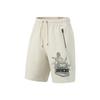 Basketball Series Sport Minimalist Letter Lace-Up Casual Shorts Men Shorts Light-Pink Gray AKSV741-3