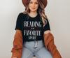 Vintage reading is my favorite sport shirt, Bookish tee, Book Reader Gift 1