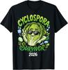 Cyclospora Survivor 2026 Funny Lettuce Parasite Cyclosporias T-Shirt