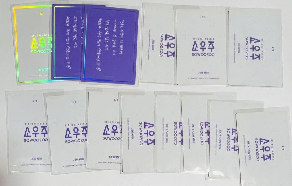 [USED] BTS Jungkook Souju Mini Photo