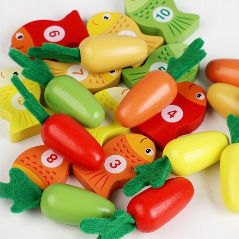 Early Learning Puzzle Toy For Kids Interactive Fishing And Carrot Harvesting Activity Toy for Hand Eye Coordination