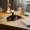 Mini Simulation Animal Flexible Marine Animal Model Cute Whale Figurine Gifts
